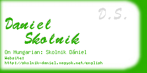 daniel skolnik business card